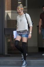 CARA DELEVINGNE Leaves Storm Agency in London
