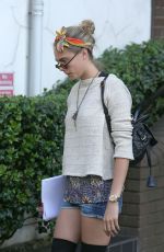 CARA DELEVINGNE Leaves Storm Agency in London