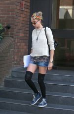 CARA DELEVINGNE Leaves Storm Agency in London