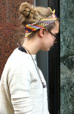 CARA DELEVINGNE Leaves Storm Agency in London