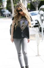 CARMEN ELECTRA in Jeans Out in Hollywood