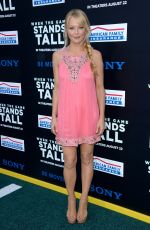 CHARLOTTE ROSS at When the Game Stands Tall Premiere in Los Angeles