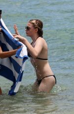 CHLOE MM at the beach in miami - 2nd august 2014