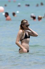 CHLOE MM at the beach in miami - 2nd august 2014