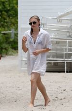 CHLOE MM at the beach in miami - 2nd august 2014