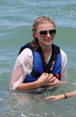 CHLOE MM at the beach in miami - 2nd august 2014
