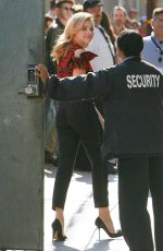 CHLOE MORETZ Arrives at Jimmy Kimmel Live! in Hollywood