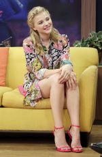 CHLOE MORETZ at Despierta America in Miami