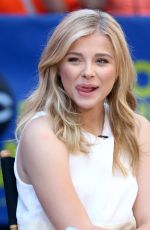 CHLOE MORETZ at Good Morning America in New York