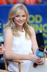CHLOE MORETZ at Good Morning America in New York