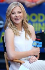 CHLOE MORETZ at Good Morning America in New York