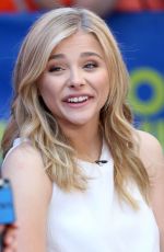 CHLOE MORETZ at Good Morning America in New York