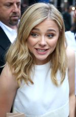 CHLOE MORETZ at Good Morning America in New York