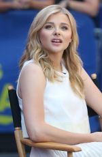 CHLOE MORETZ at Good Morning America in New York