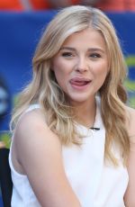 CHLOE MORETZ at Good Morning America in New York