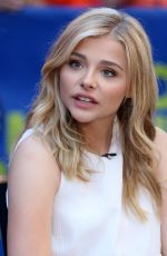 CHLOE MORETZ at Good Morning America in New York