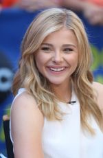 CHLOE MORETZ at Good Morning America in New York