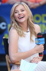 CHLOE MORETZ at Good Morning America in New York