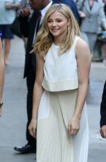 CHLOE MORETZ at Good Morning America in New York