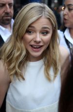 CHLOE MORETZ at Good Morning America in New York