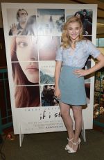 CHLOE MORETZ at If I Stay Book Signing in Miami