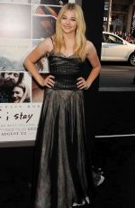 CHLOE MORETZ at If I Stay Premiere in Hollywood