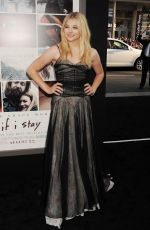 CHLOE MORETZ at If I Stay Premiere in Hollywood
