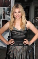 CHLOE MORETZ at If I Stay Premiere in Hollywood