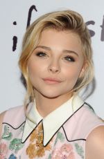 CHLOE MORETZ at If I Stay Premiere in New York