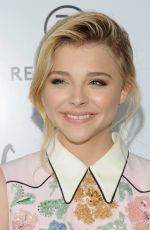 CHLOE MORETZ at If I Stay Premiere in New York