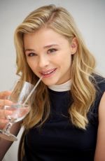 CHLOE MORETZ at If I Stay Press Conference in Los Angeles