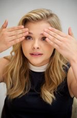 CHLOE MORETZ at If I Stay Press Conference in Los Angeles
