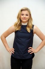 CHLOE MORETZ at If I Stay Press Conference in Los Angeles