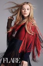 CHLOE MORETZ in Flare Magazine