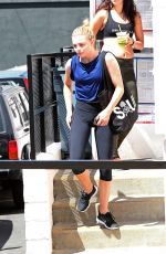 CHLOE MORETZ Leave Soulcycle in Los Angeles