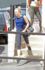 CHLOE MORETZ Leave Soulcycle in Los Angeles