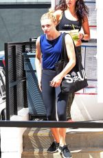 CHLOE MORETZ Leave Soulcycle in Los Angeles