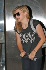 CHLOE MORETZ Leaves Her Hotel in New York 1908