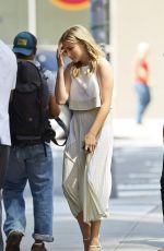 CHLOE MORETZ Out and About in Soho