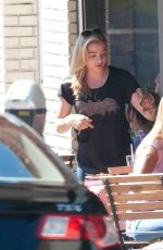 CHLOE MORETZ Out for Lunch in Los Angeles