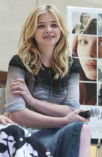 CHLOE MORETZ Promotes If I Stay Book in Seattle