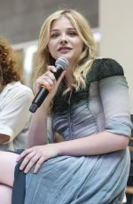 CHLOE MORETZ Promotes If I Stay Book in Seattle