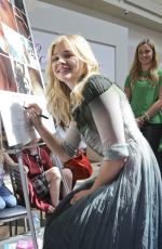 CHLOE MORETZ Promotes If I Stay Book in Seattle