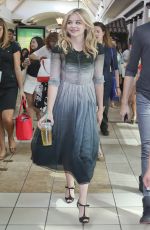 CHLOE MORETZ Promotes If I Stay Book in Seattle