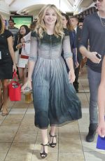 CHLOE MORETZ Promotes If I Stay Book in Seattle