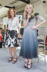 CHLOE MORETZ Promotes If I Stay Book in Seattle