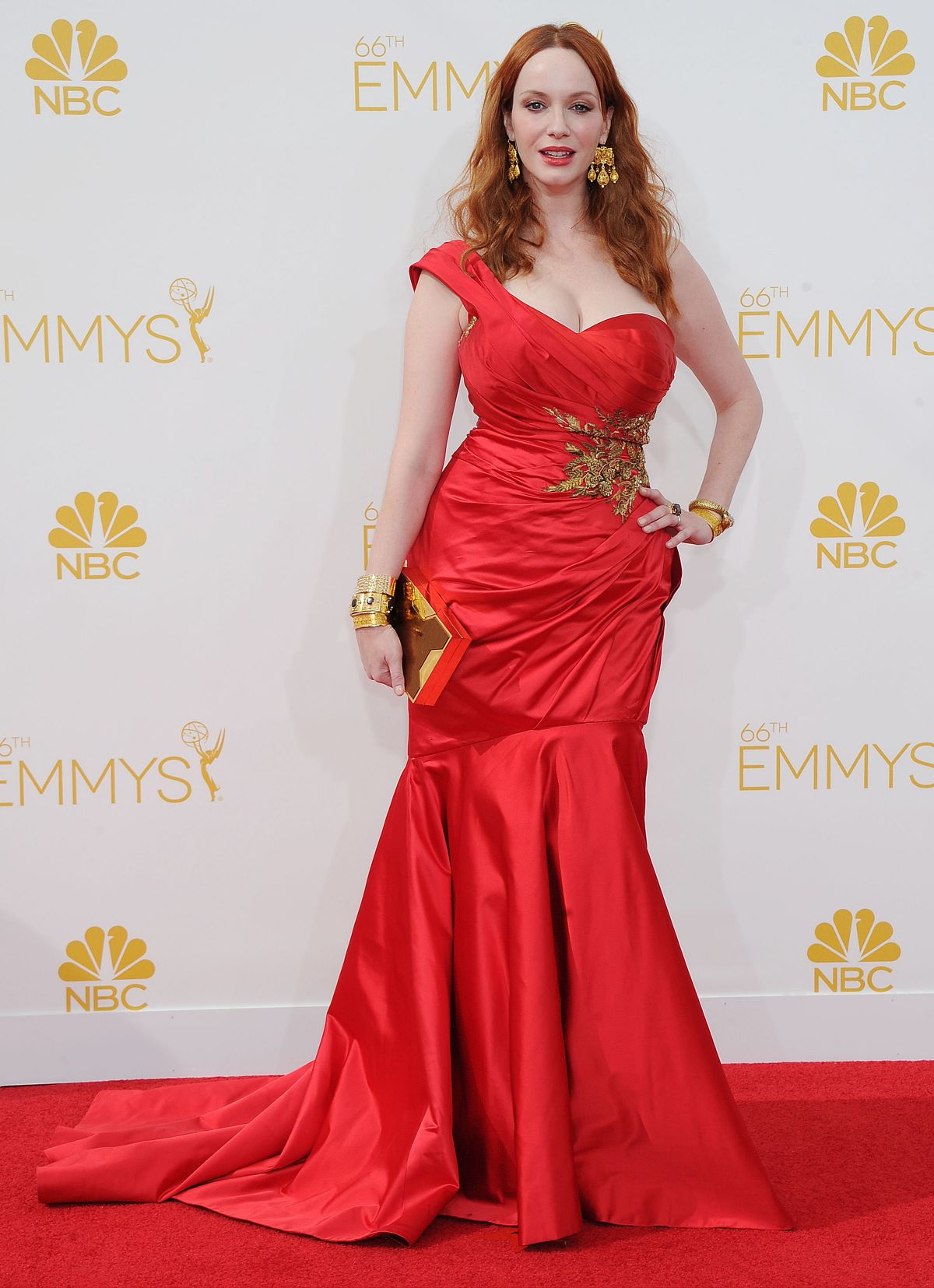 Christina Hendricks At 2014 Emmy Awards Hawtcelebs