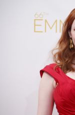 CHRISTINA HENDRICKS at 2014 Emmy Awards