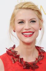 CLAIRE DANES at 2014 Emmy Awards