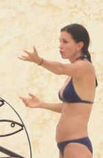 COURTNEY COX in Bikini in Cabo San Lucas